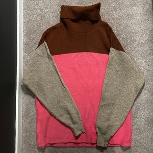 Free People Colorblock sweater